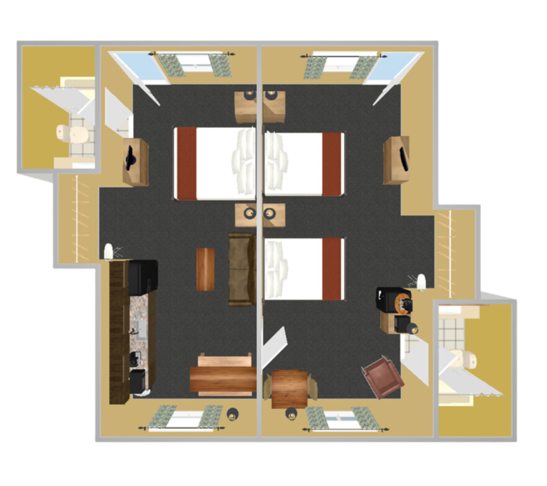 Family Suite Layout
