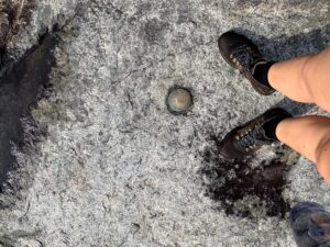 Buck Mountain Summit Marker